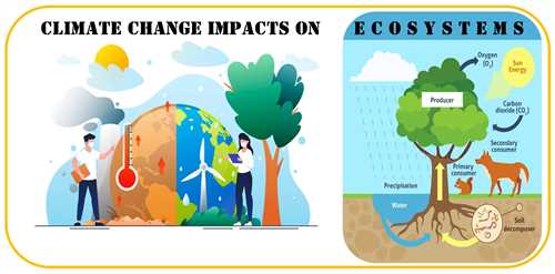تأثیر تغییر اقلیم بر اکوسیستم‌ها 